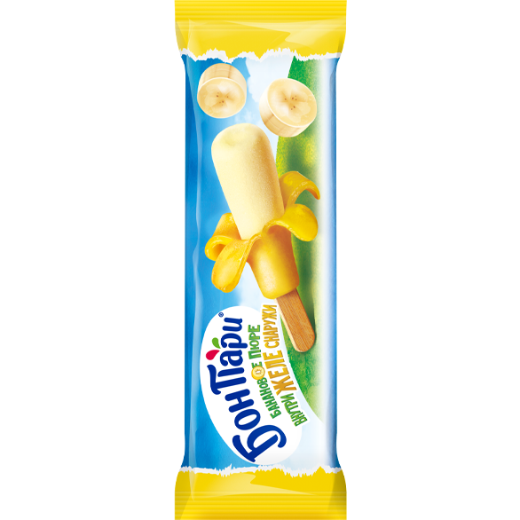 "БОН ПАРИ" замороженный десерт Джангли c банановым пюре